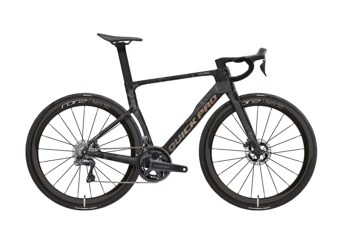 Quick Pro ER:ONE complete aero road bike with Shimano Ultegra Di2