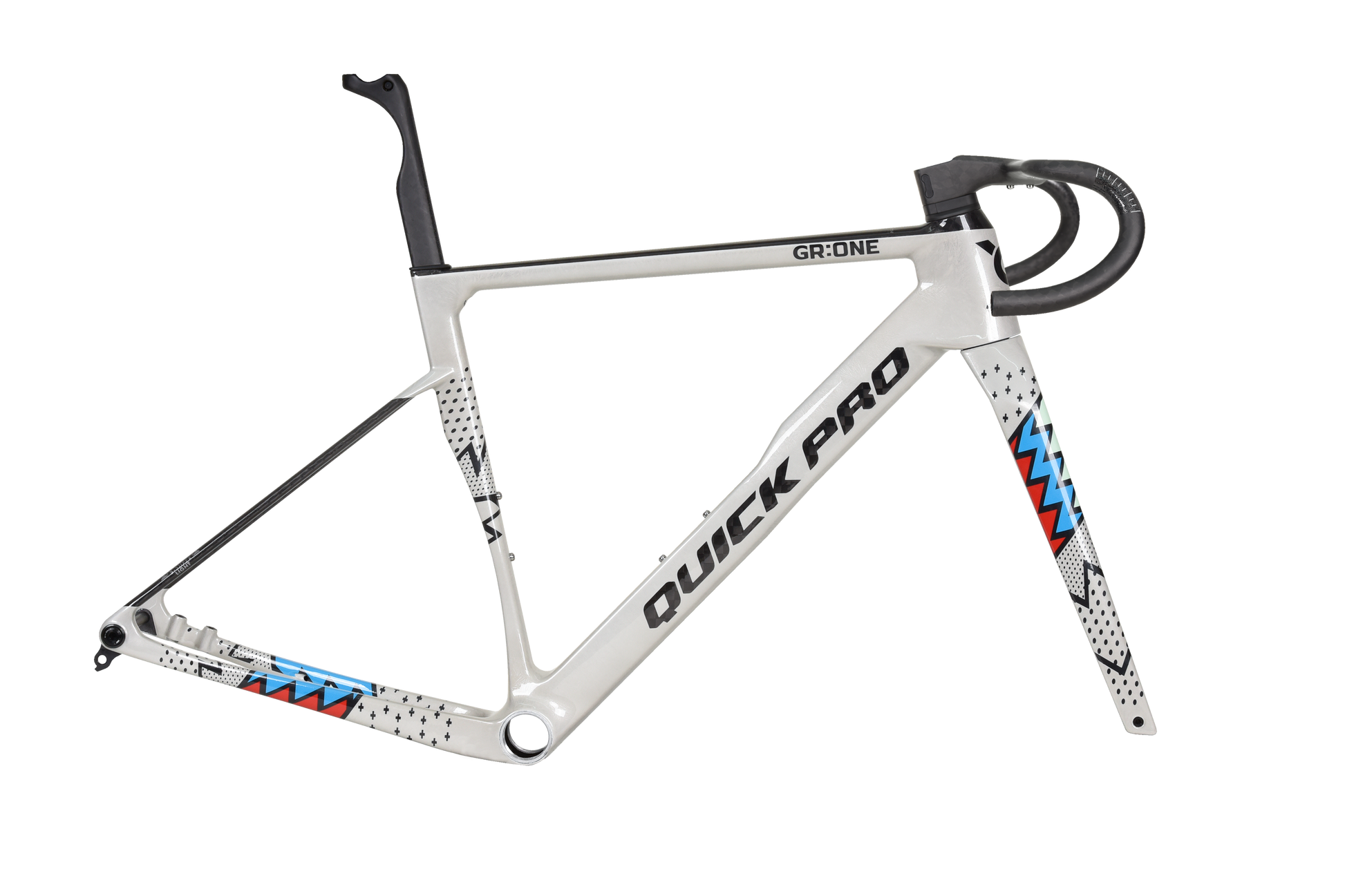 GR:ONE FRAME — Ice Crack Silver colorway