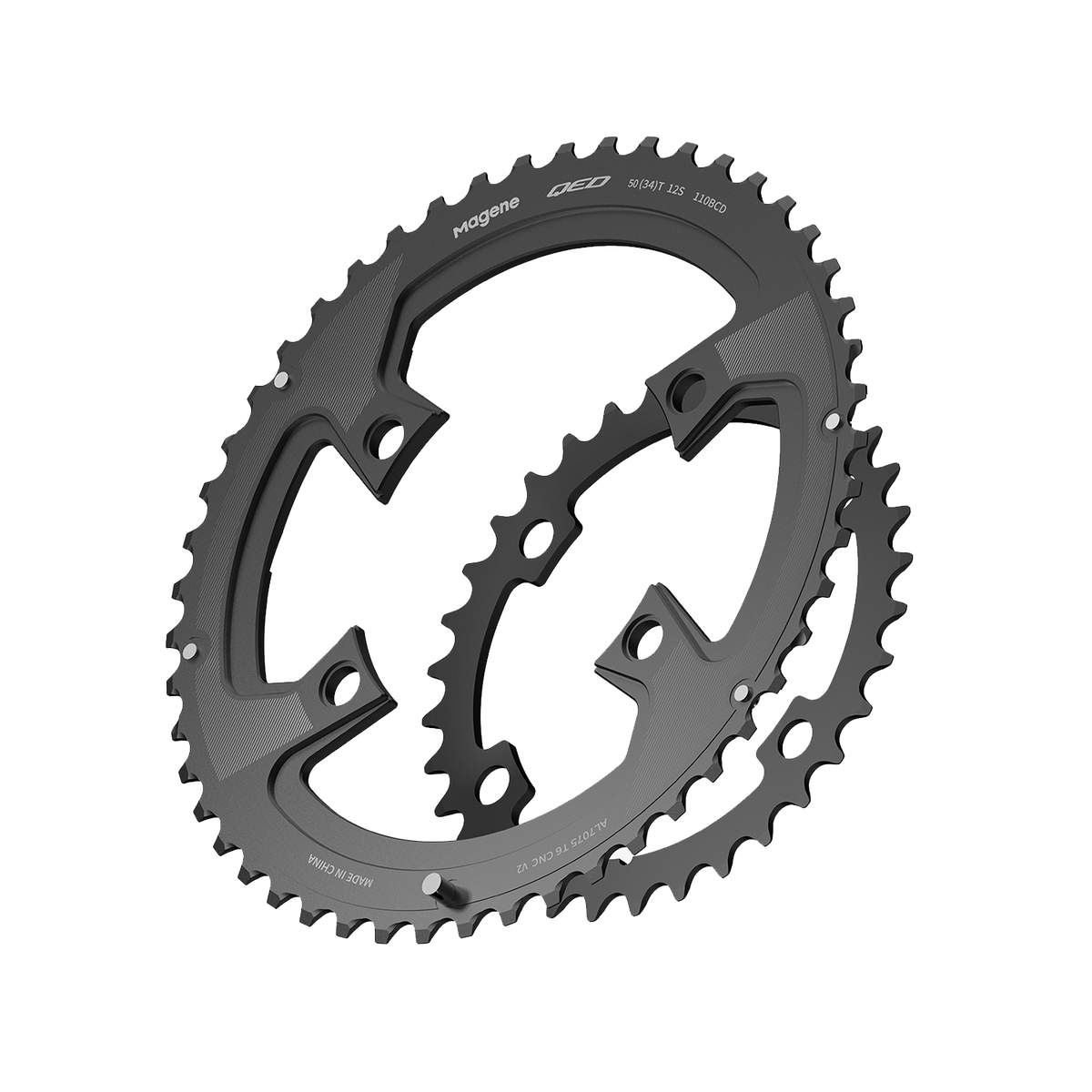 Magene TEO P515 Power Meter Set With QED Chainring Magene TEO P515 Power Meter Set With QED Chainring