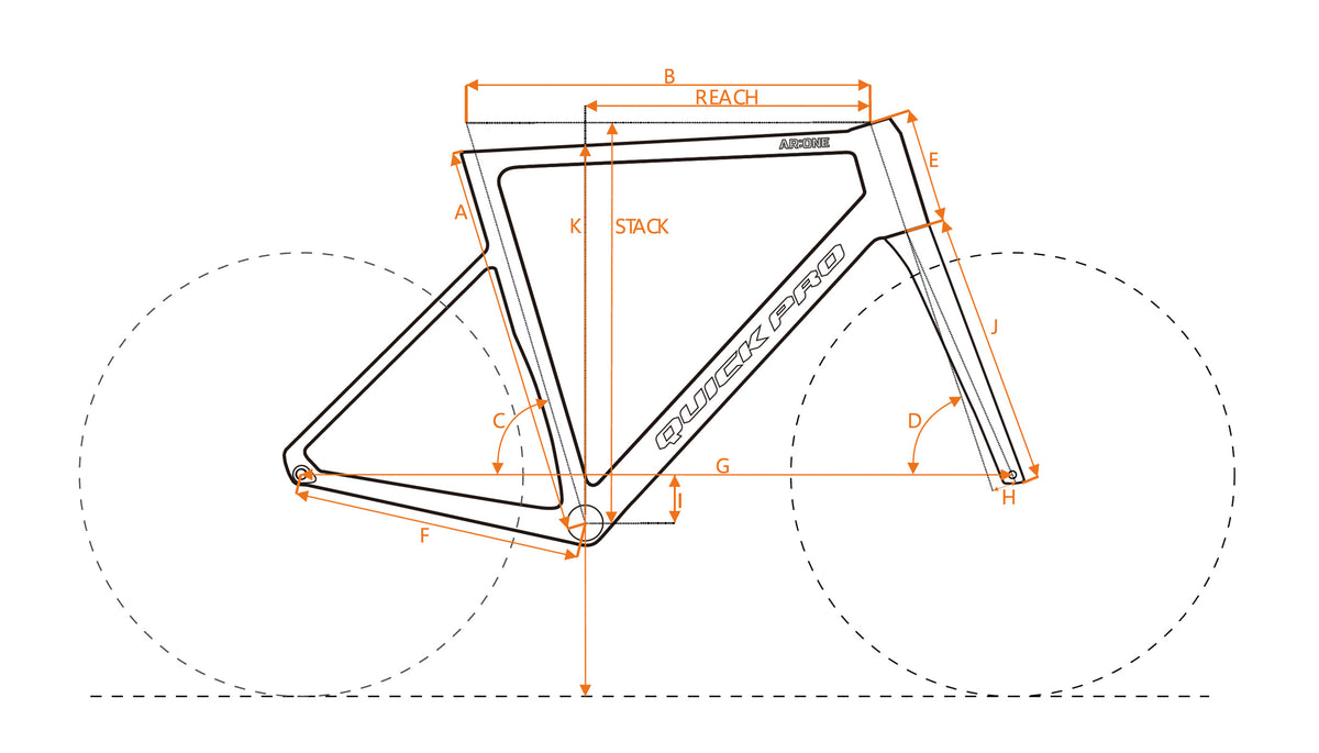 AR:ONE frame geometry reference diagram